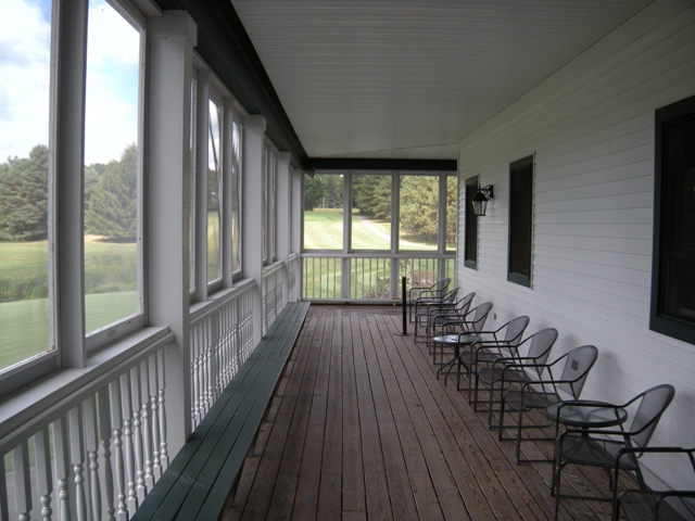 Clubhouse Enclosed Porch