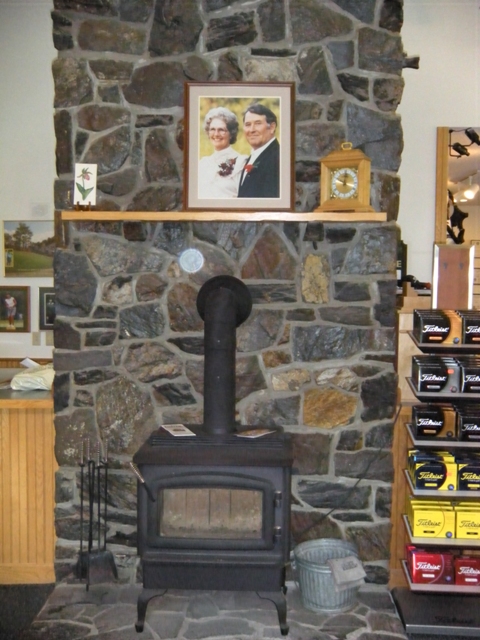 Clubhouse Fireplace